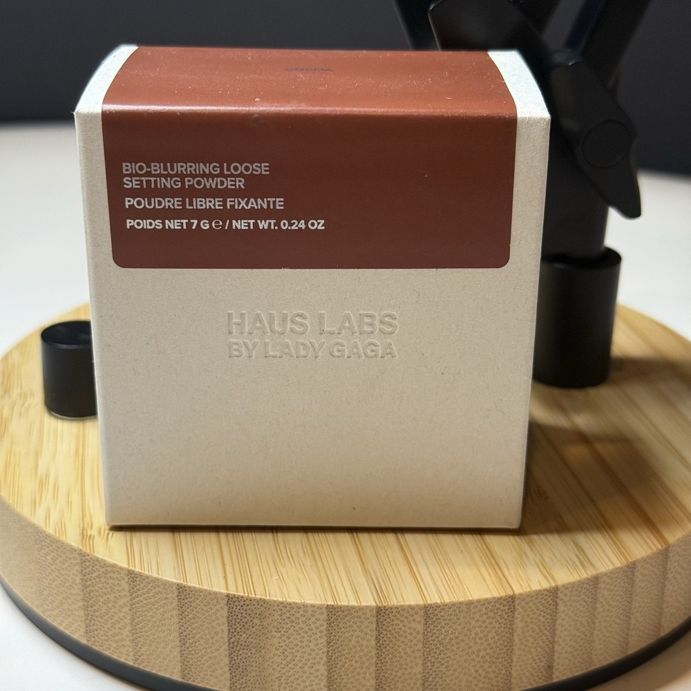 HAUS LABS By Lady Gaga Bio-Blurring Loose Setting Powder Cocoa 0.24oz